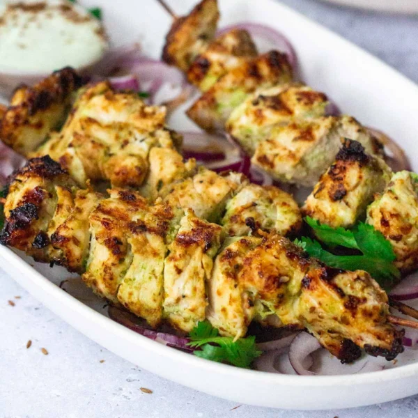 Chicken Malai Boti (Plate)