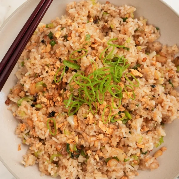 Crispy Garlic Rice